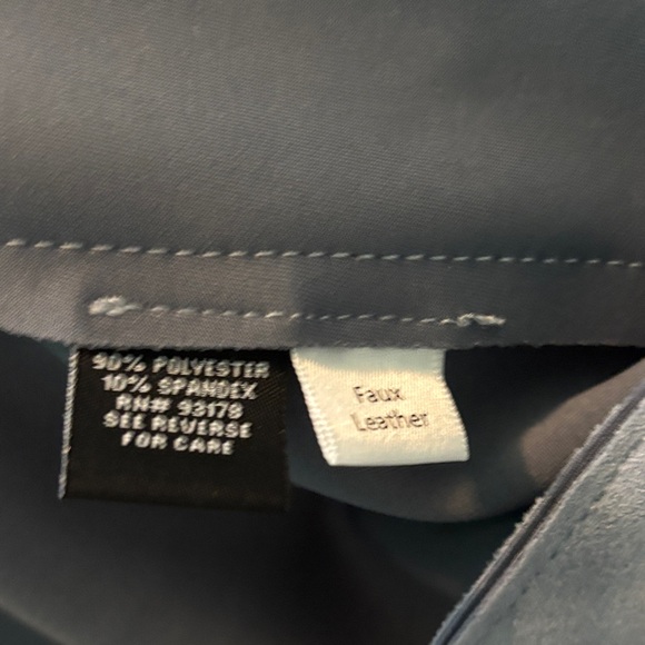 Premise Women's Slate Blue suede like Jacket - Picture 3 of 7